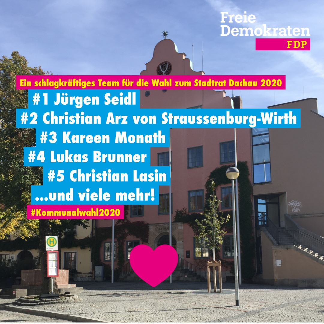 FDP Dachau Kommunalwahl 2020